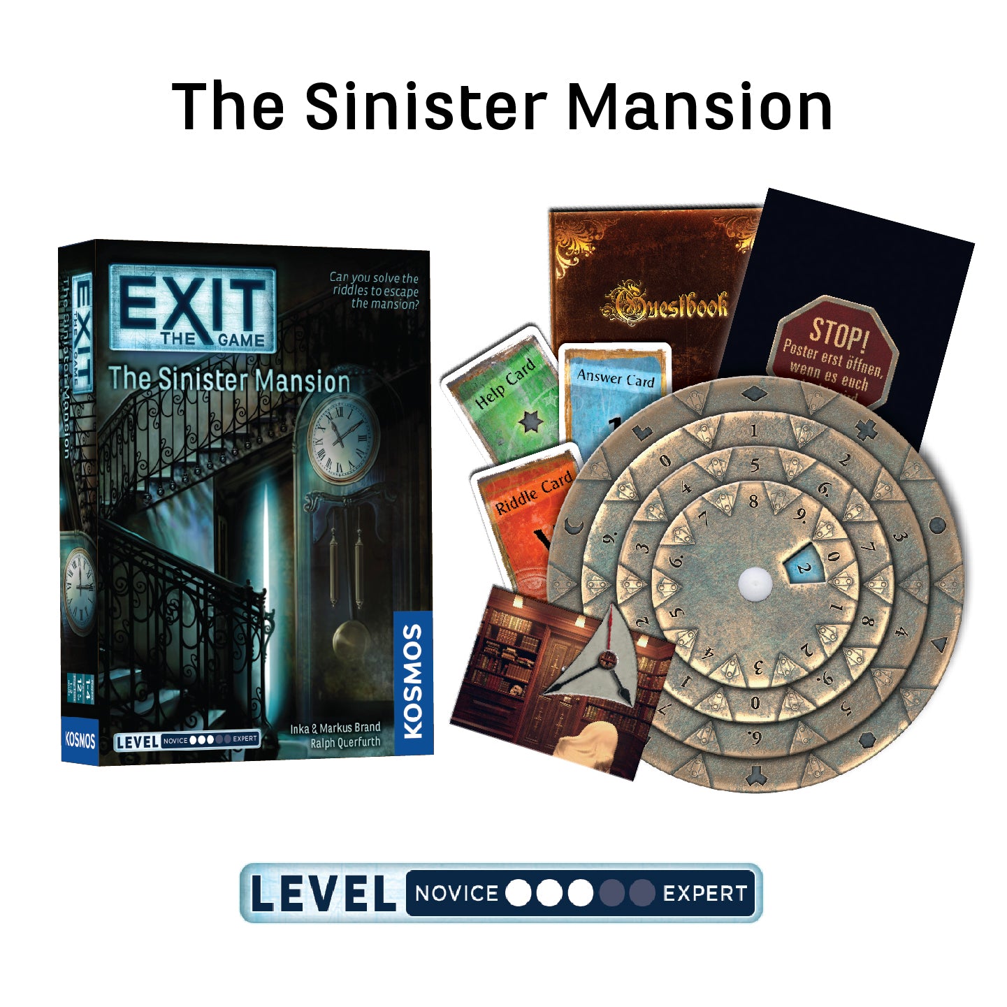 EXIT: The Game - Season 3 Four Pack | Escape Room Board Games Bundle: Dead Man on the Orient Express, The Sinister Mansion, The Sunken Treasure & The Mysterious Museum | Perfect for Family Game Nights & Party Entertainment