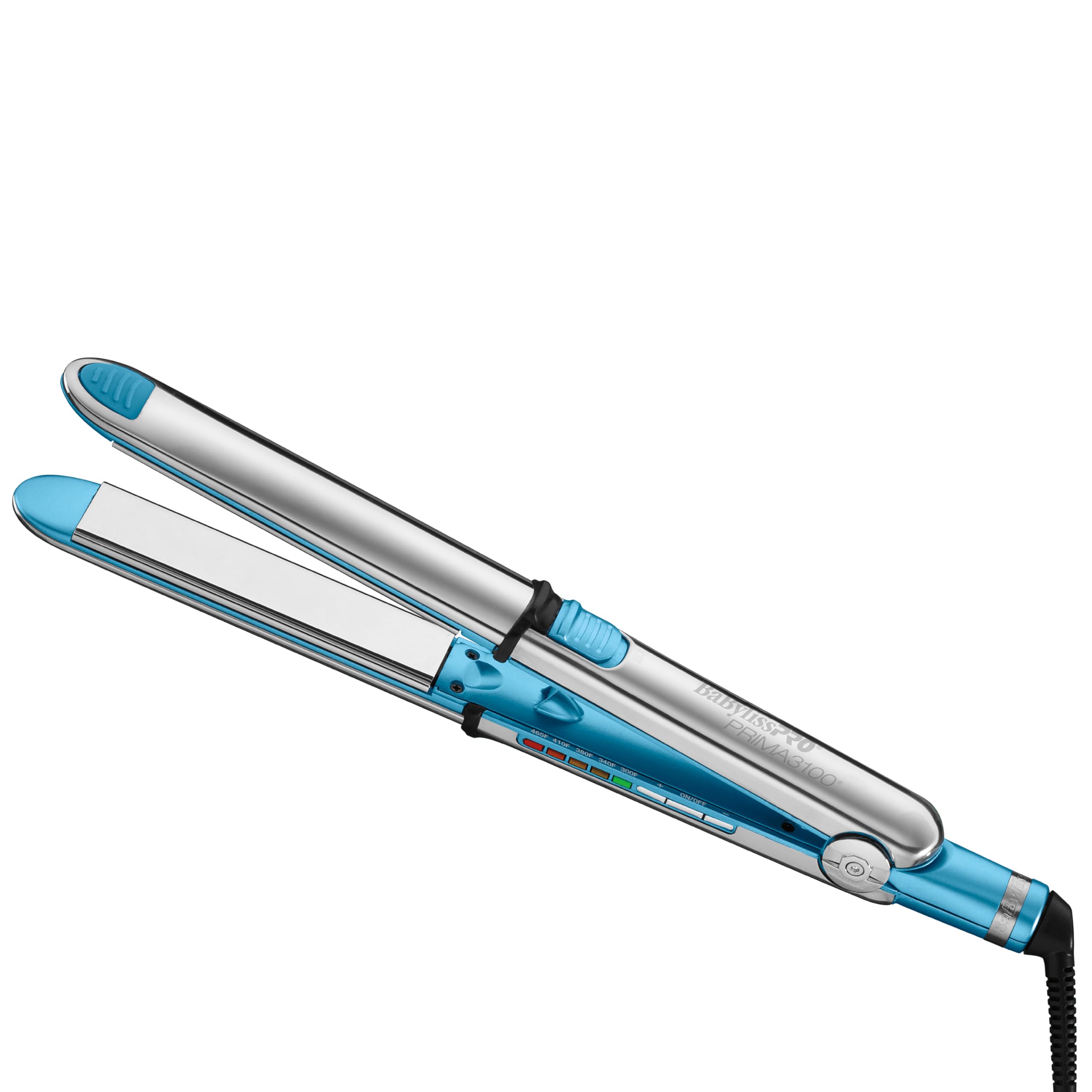 BaBylissPRO Nano Titanium Prima Ionic Hair Straightener & Curling Iron – Dual Professional Styling Tool for Smooth Straight Hair or Voluminous Curls – Perfect for Salon, Home Use & Travel
