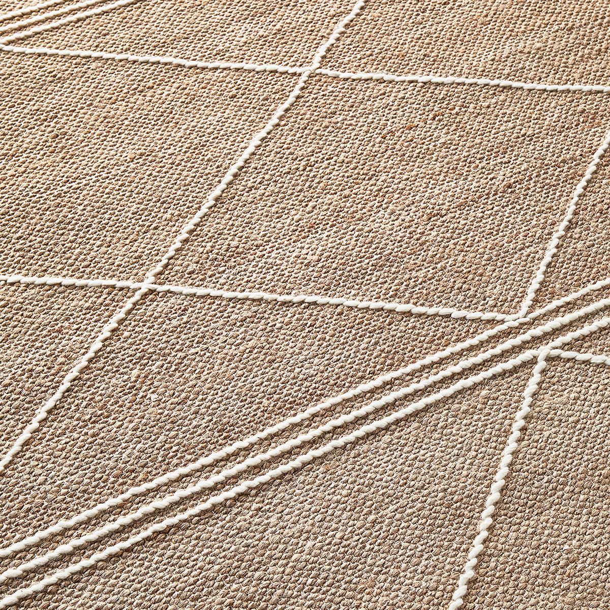 Natural Earth Rug - Eco-Friendly Handmade Jute Rug for Living Room, Bedroom, or Home Decor