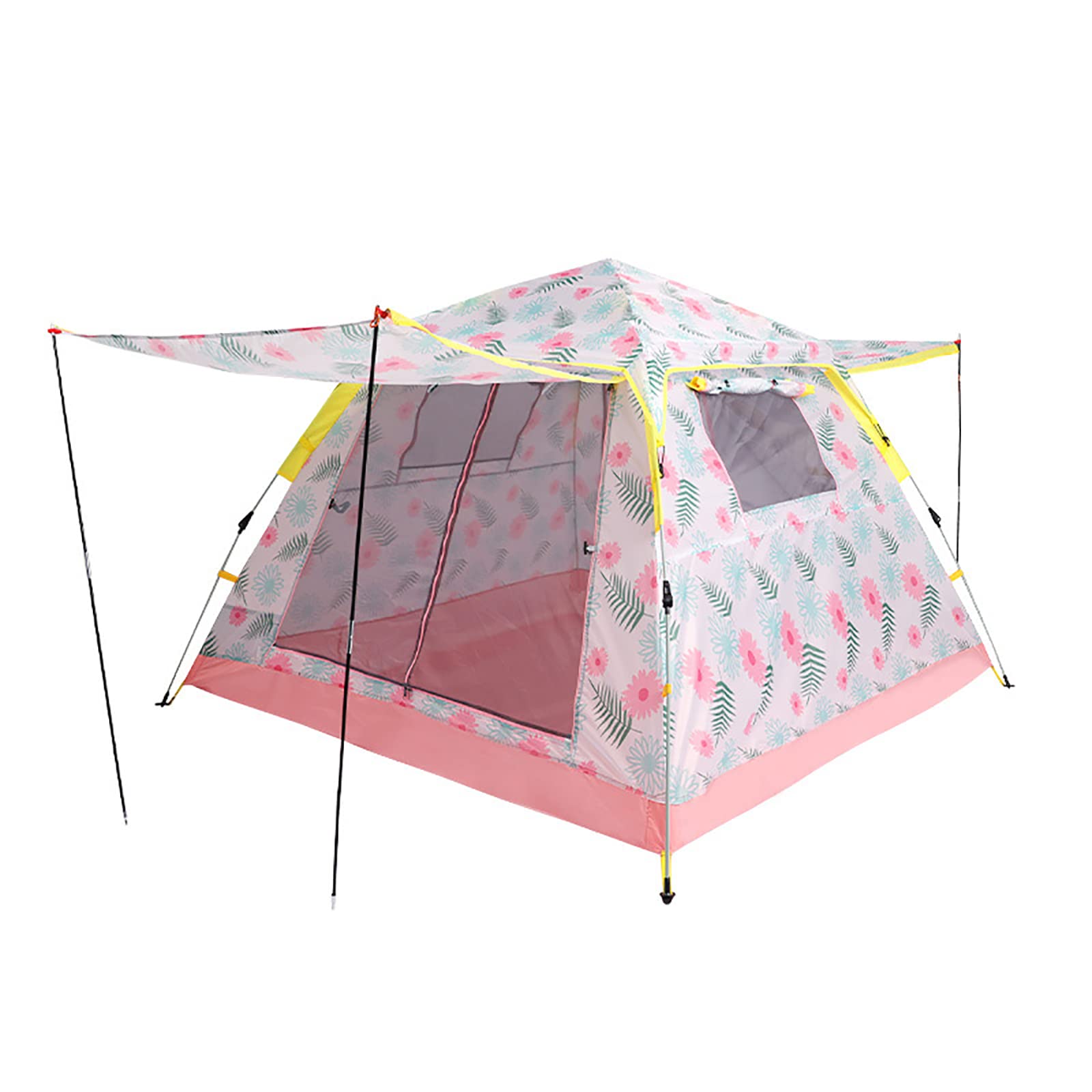 Windproof & Waterproof Camping Tent - 4 Season Dome Tent for Family Outdoor Adventures, Festivals, Hiking & Backpacking | Instant Pop-Up Design with Durable Tarpaulin | Perfect for Camping Trips, Beach Outings & Emergency Shelter