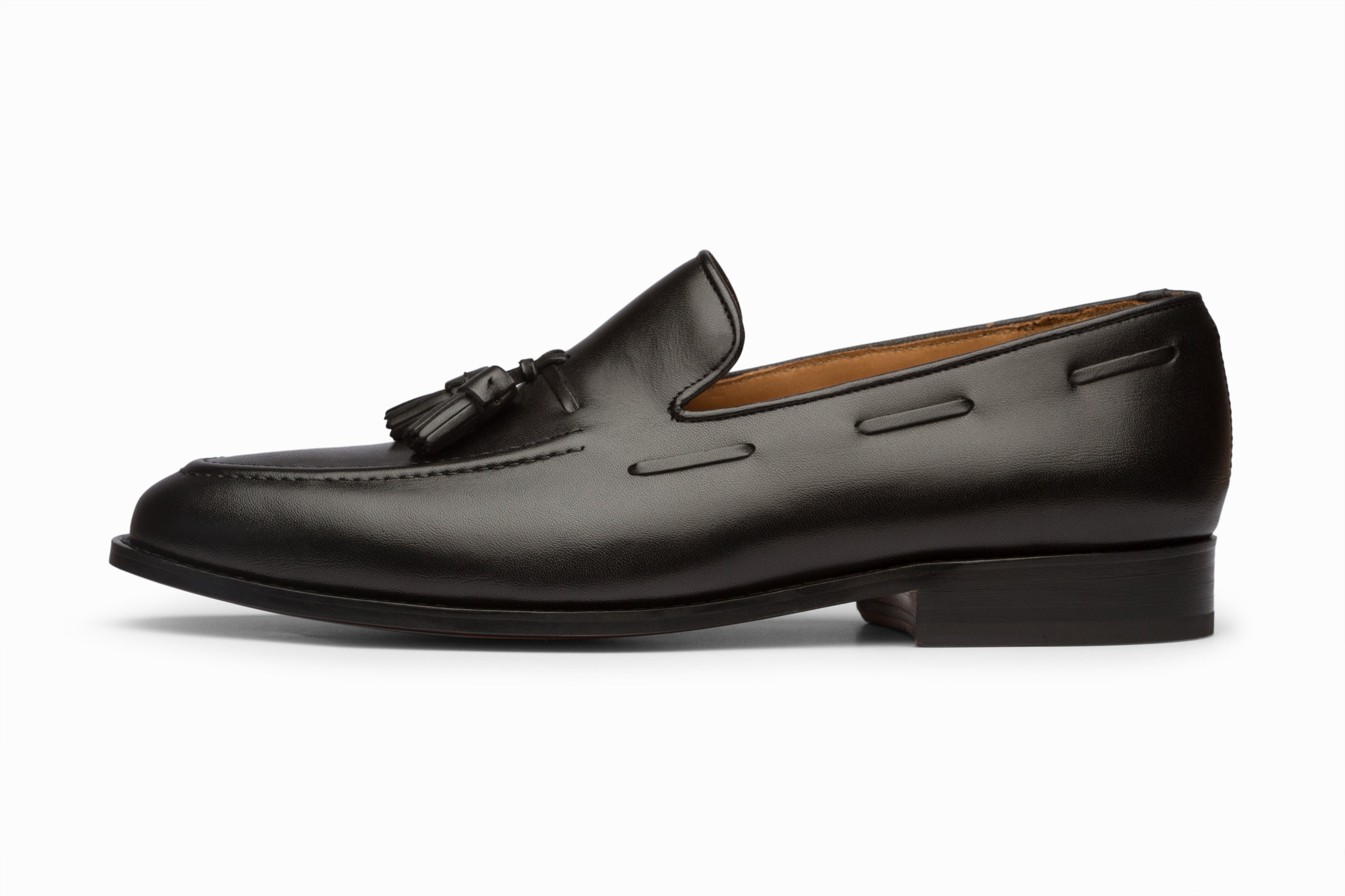 Stylish Black Tassel Loafers for Women & Men | Comfortable Slip-On Dress Shoes for Office, Business & Casual Wear