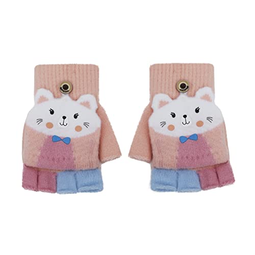 Pink Cat-half finger