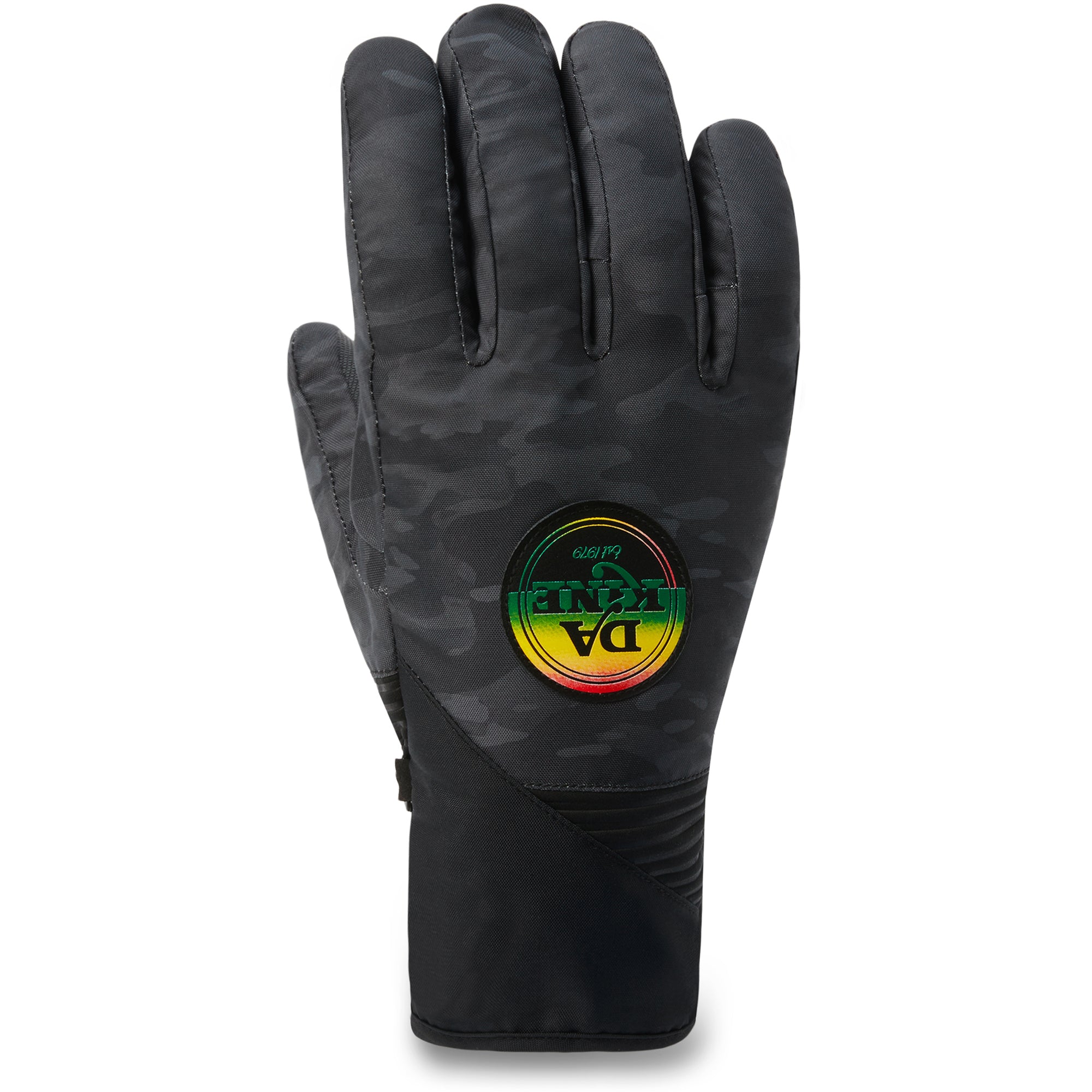 Crossfire Short Glove - Black Vintage Camo Tactical Gloves for Airsoft, Paintball & Outdoor Activities | Durable & Breathable Combat Gloves for Men & Women