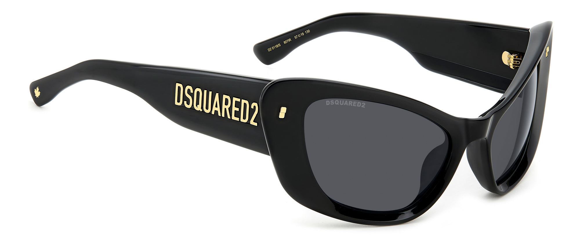DSQUARED2 D2 0118/S Sunglasses - Polarized UV Protection Aviator Style for Men & Women - Perfect for Driving, Beach & Outdoor Activities