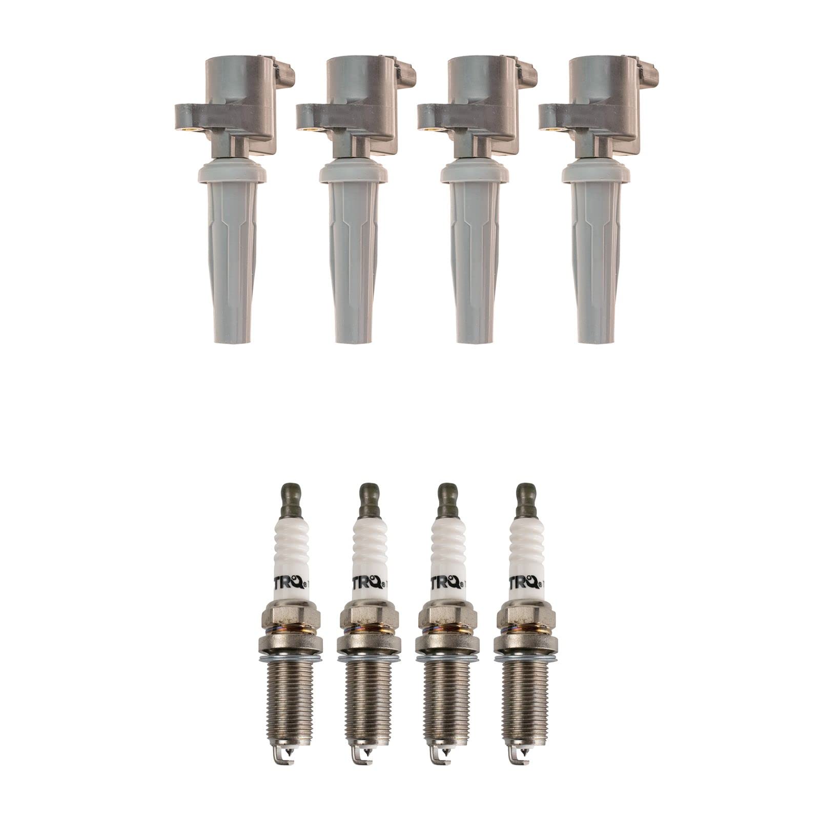 High Performance Ignition Coil & Spark Plug Kit Compatible with 2009 Mazda Tribute - Improve Engine Power & Fuel Efficiency - Perfect for Daily Commuting & Off-Road Adventures