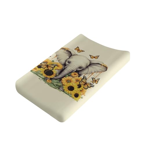 Elephant Butterfly Sunflower