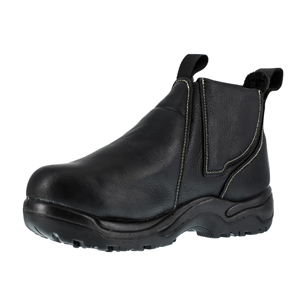Florsheim Work Hercules Men's Steel Toe Work Boots - Waterproof & Slip Resistant Safety Shoes for Construction, Warehouse & Outdoor Jobs