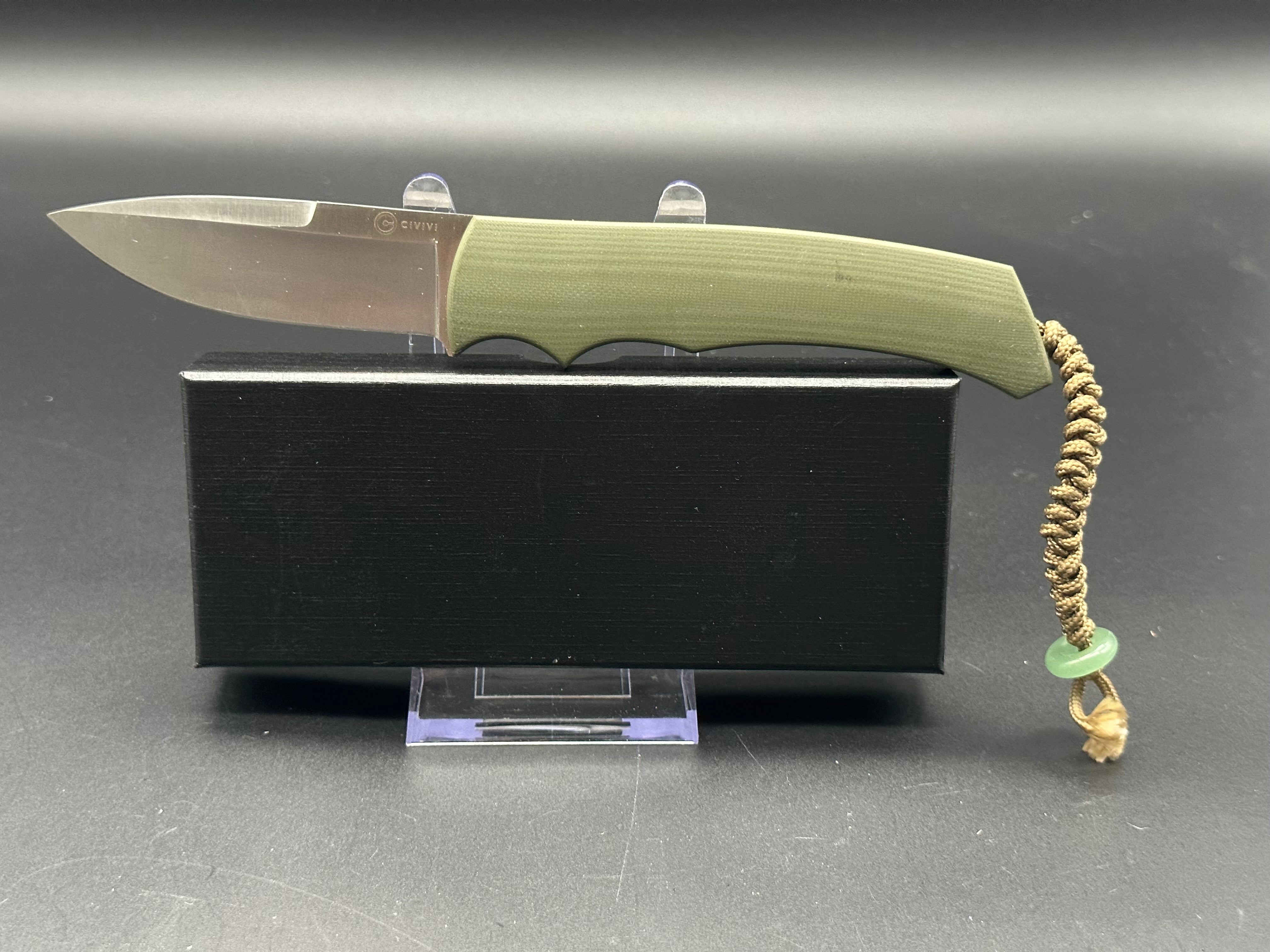 Civivi M2 Backup Knife with Kydex Sheath - Tactical EDC Folding Knife for Outdoor, Camping, and Survival Use