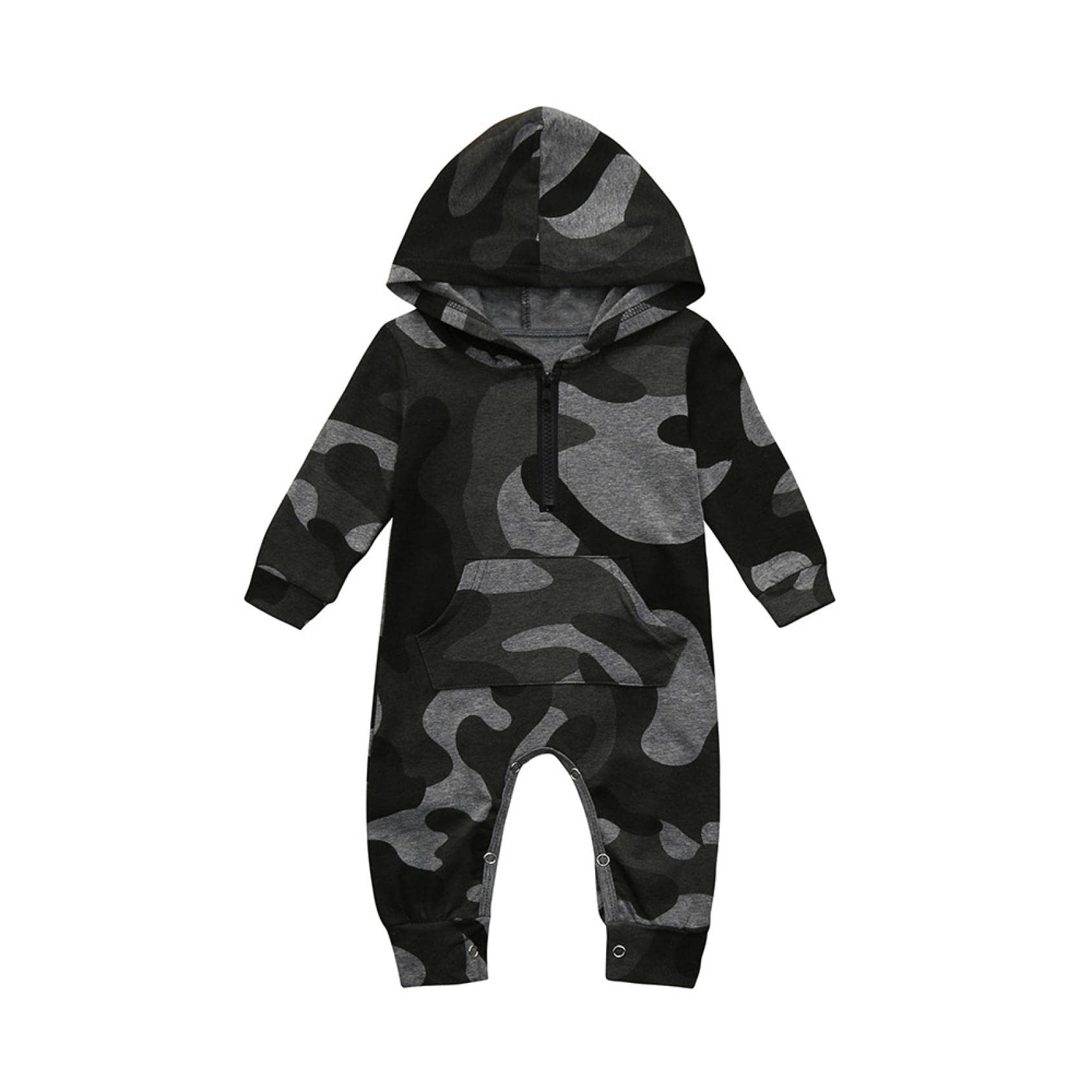 Baby Boy Outfits - Newborn Pumpkin Print Long Sleeve Sweatshirt & Elastic Waist Pants Set | Soft Cotton Fall Winter Clothes for Infants | Perfect for Family Photos, Holidays & Daily Wear