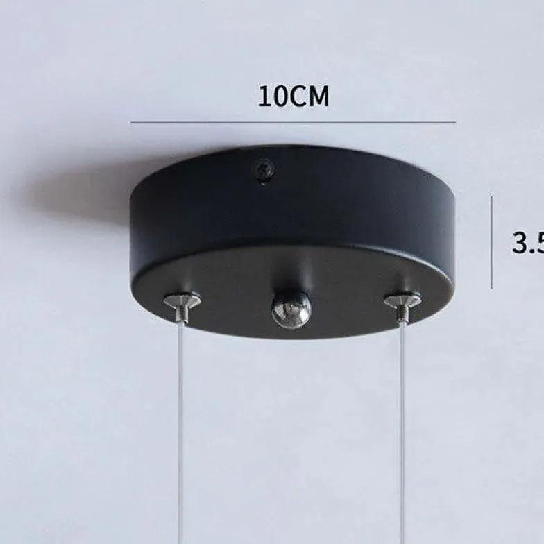 Nordic Glass Bubble LED Modern Pendant Light - Stylish Ceiling Lighting for Living Room, Bedroom & Dining Room - Energy Efficient Hanging Lamp for Home Decor