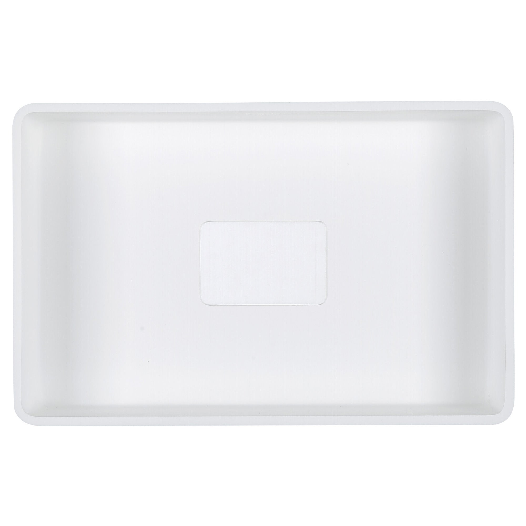Ancona Holbrook White Ceramic Vessel Bathroom Sink with Brushed Champagne Gold Single Hole Faucet - Modern Vanity Basin for Powder Room, Guest Bath & Master Bathroom Decor
