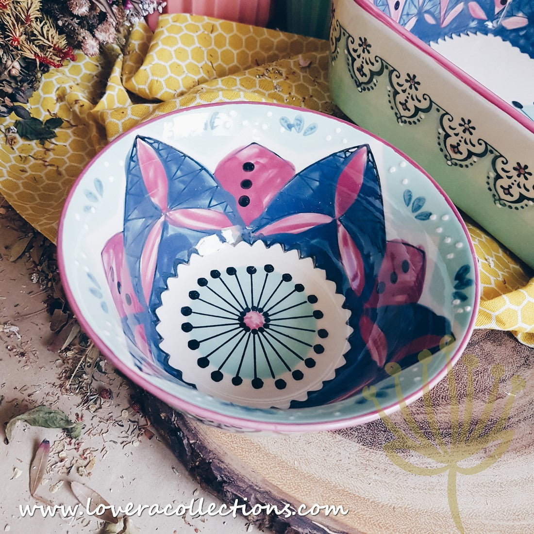 Turquoise Nusa Beach Soup Bowl - 70% Off Clearance Sale | Handmade Ceramic Dinnerware for Beach House, Coastal Decor & Boho Kitchen | Perfect for Soups, Salads & Decorative Display