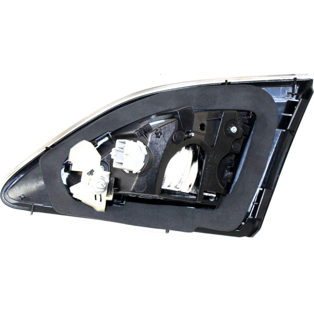 CarLights360 - DOT Certified Mazda 3 Inner Tail Light Assembly for 2010-2013 Models (Sedan) - Driver & Passenger Side with Bulbs - Replaces MA2882108 MA2883108 | Perfect for Night Driving & Enhanced Vehicle Safety