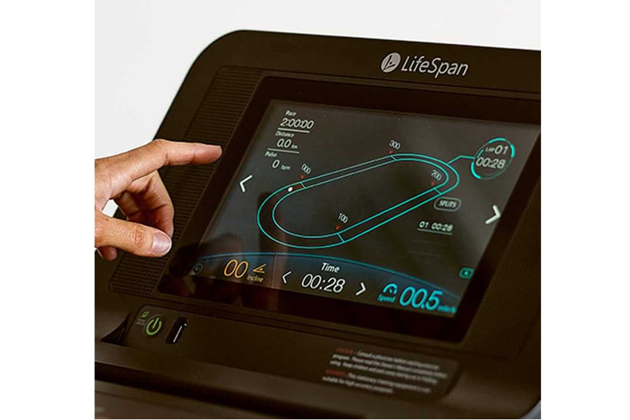 LifeSpan TR6000i Light Commercial Treadmill - Heavy Duty Fitness Equipment for Home & Gym Use - Perfect for Running, Walking & Cardio Workouts