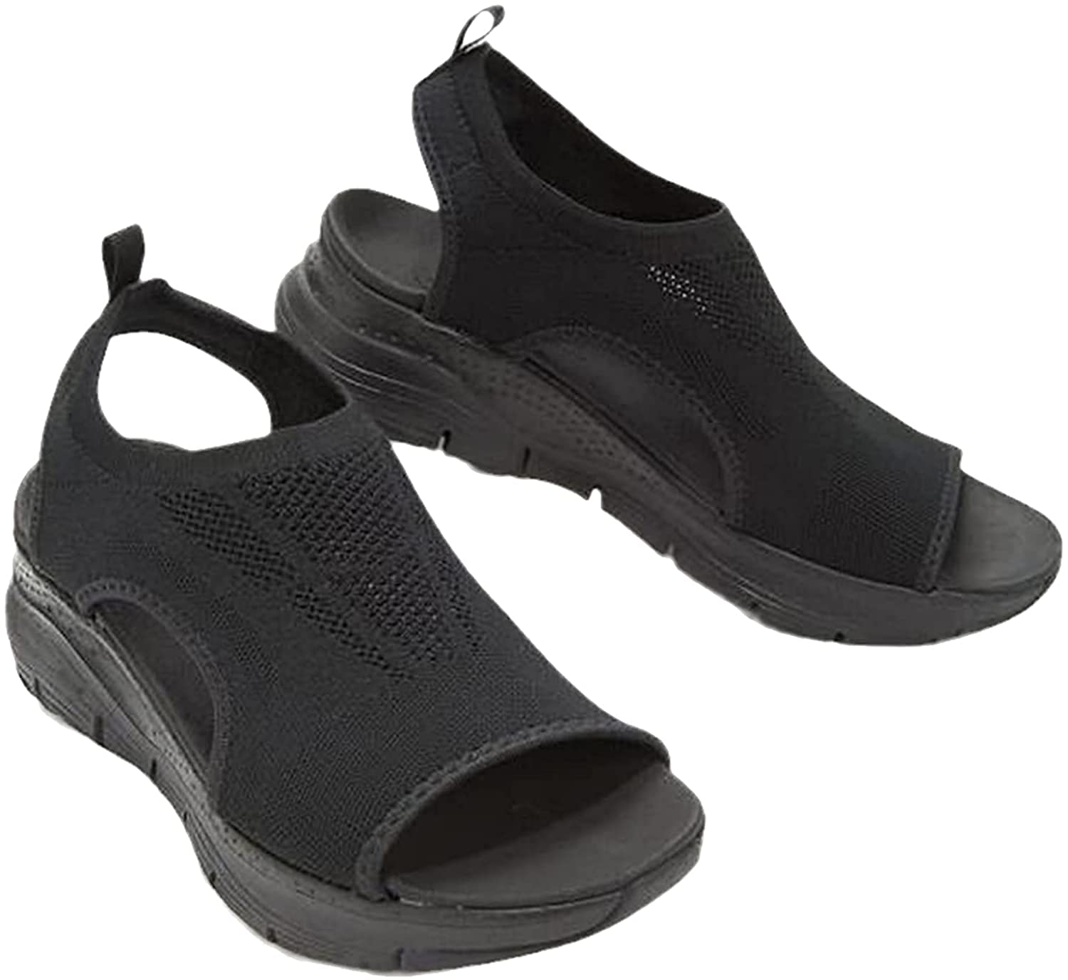 Upgraded Comfortable Washable Slingback Orthopedic Sport Sandals for Women - Summer Slide Shoes with Arch Support for Walking, Travel & Beach