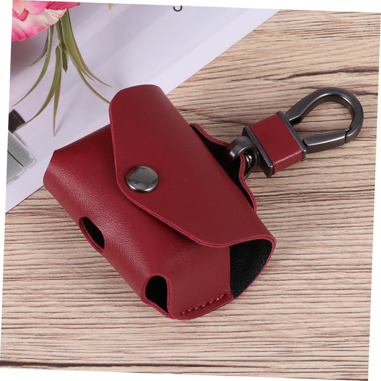 Jojofuny Genuine Leather Headphone Case - Protective Cover for Wireless Earbuds | Travel Storage & Daily Use Accessory