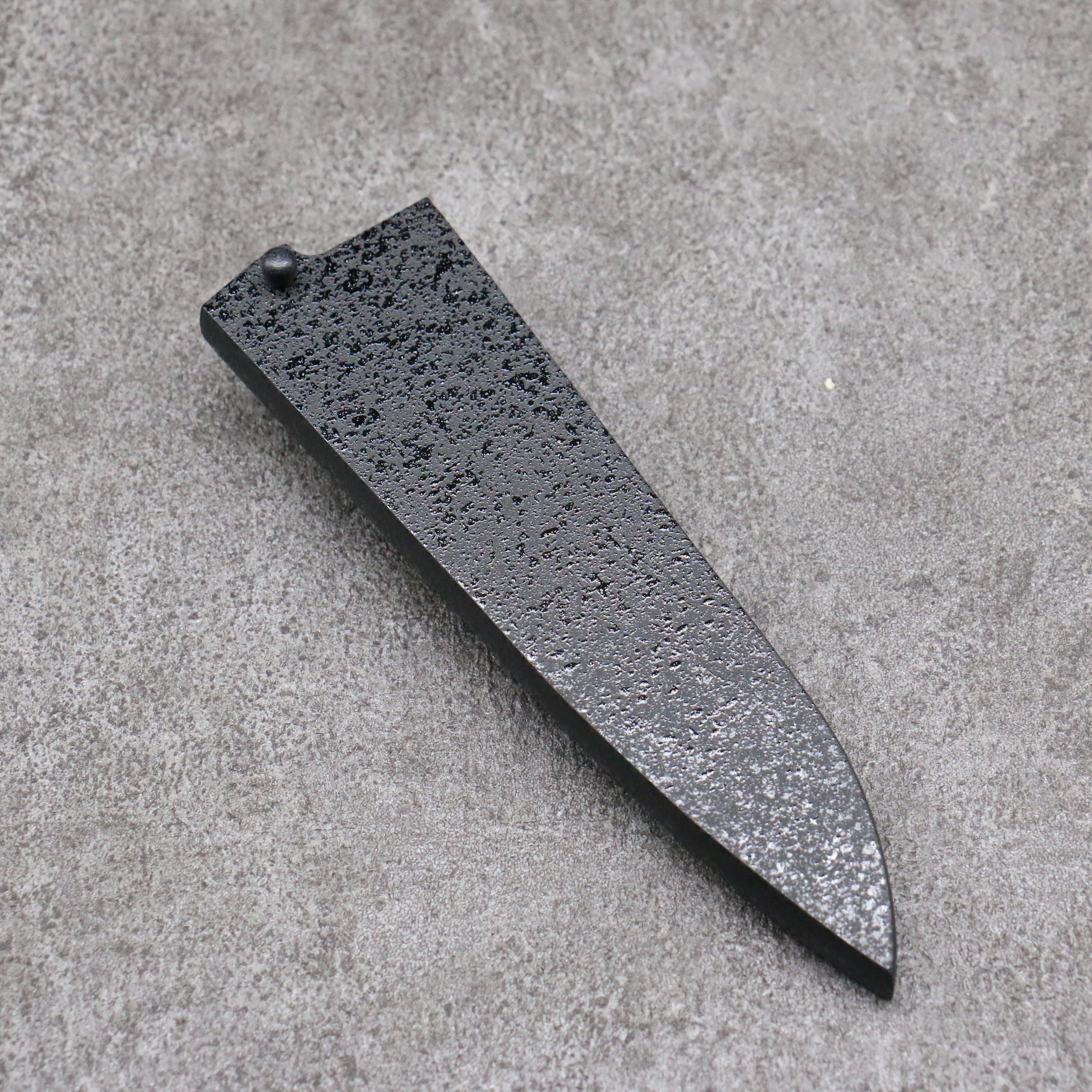 Premium Kuroshime Magnolia Sheath for 135mm Small Santoku Knife with Plywood Pin - Perfect for Kitchen Storage & Japanese Knife Protection