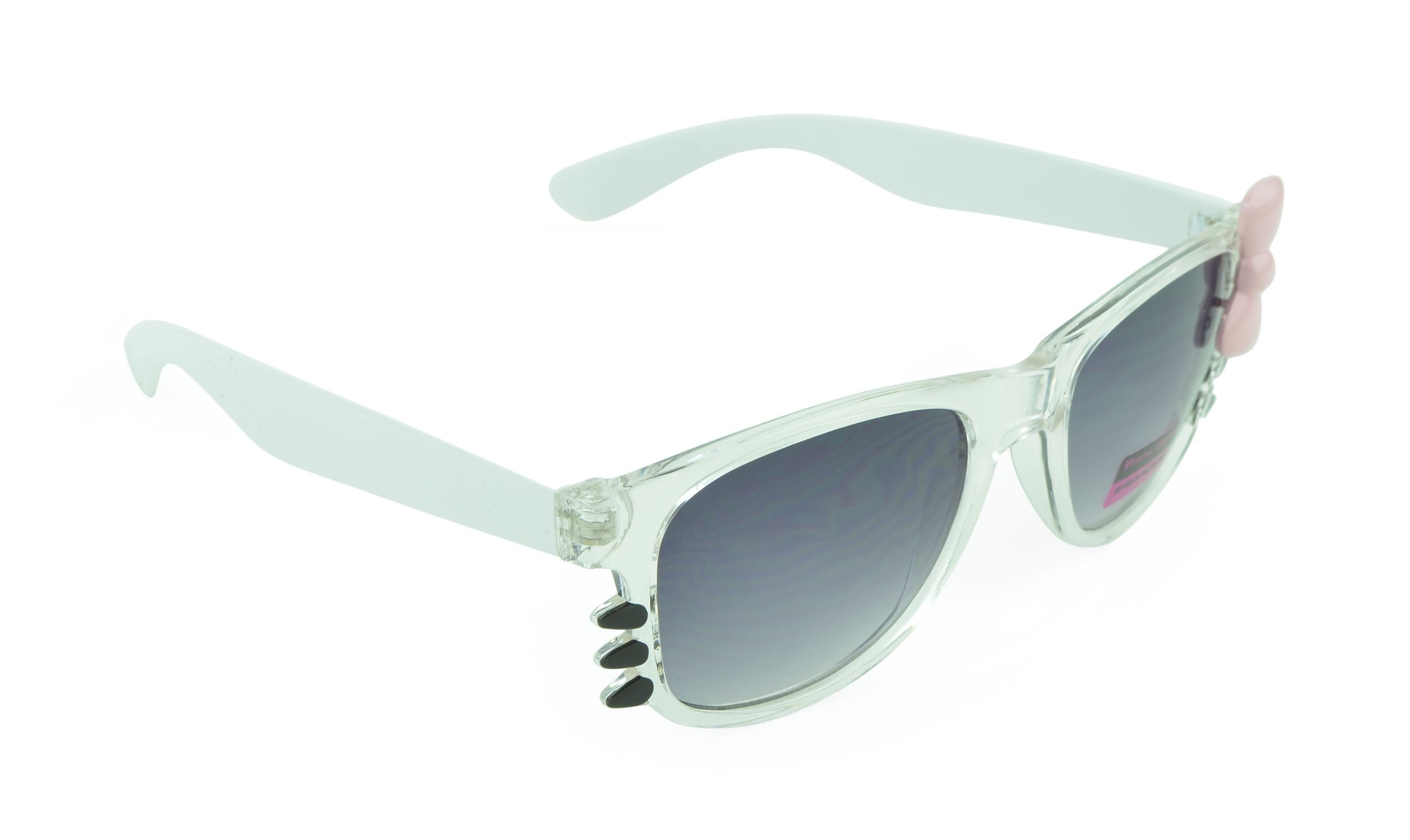 Belle Donne Women's Fashion Cat Eye Sunglasses with Whisker or Bow Accent - Stylish UV Protection Shades for Outdoor, Beach & Party Wear