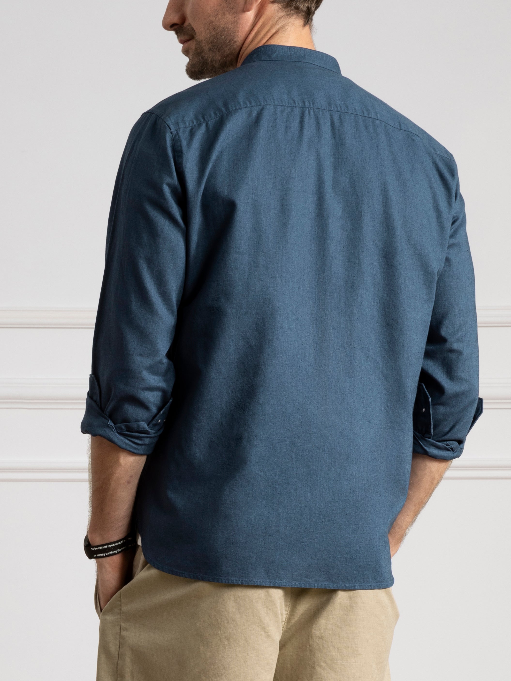 Stylish Aleks Linen Cotton Shirt for Men - Breathable Summer Casual Button Down Shirt - Perfect for Beach, Office & Outdoor Activities