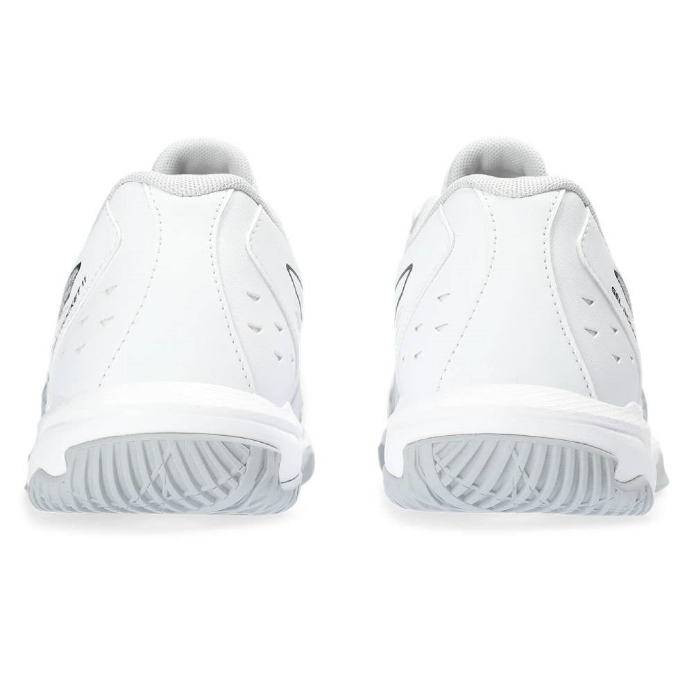 ASICS Gel Rocket 11 Women's Volleyball Shoes - Lightweight Indoor Court Sneakers for Badminton, Squash & Gym Training (White/Silver) - Perfect for Sports Enthusiasts & Professional Athletes