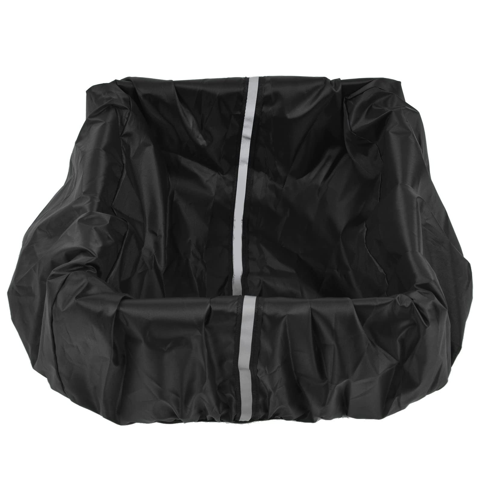 Waterproof Dog Bicycle Basket Liner - Universal EBike Front Basket Cover for Wire or Wicker Baskets (Fits 15.35x12.99x9.84in) - Rain Protection for Commuting & Outdoor Adventures