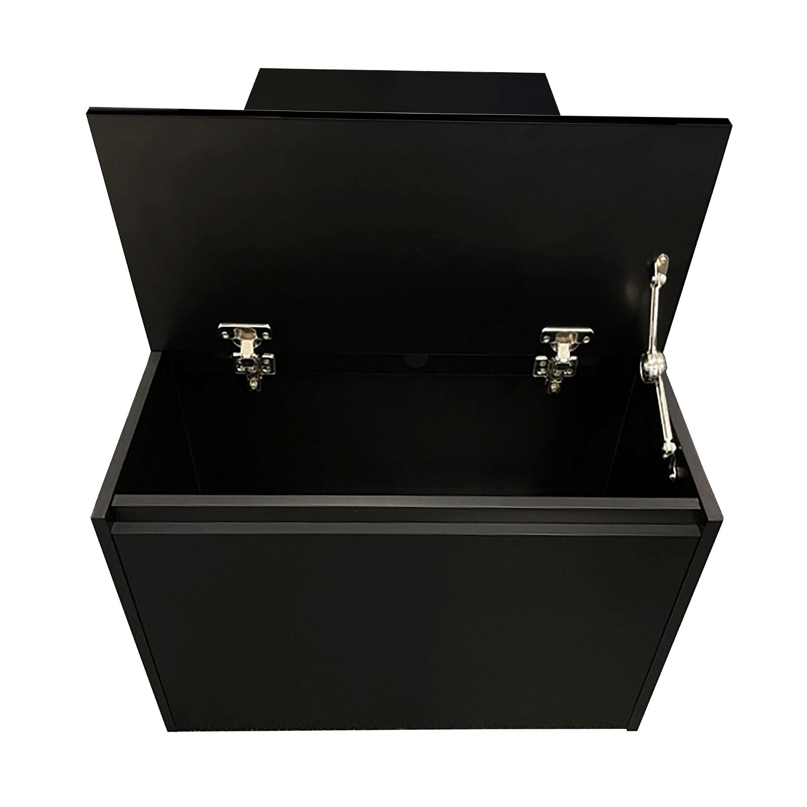 Tauris™ Duet Coffee Table - Dark Oak & Black Finish - Modern Living Room Furniture for Small Spaces & Apartments