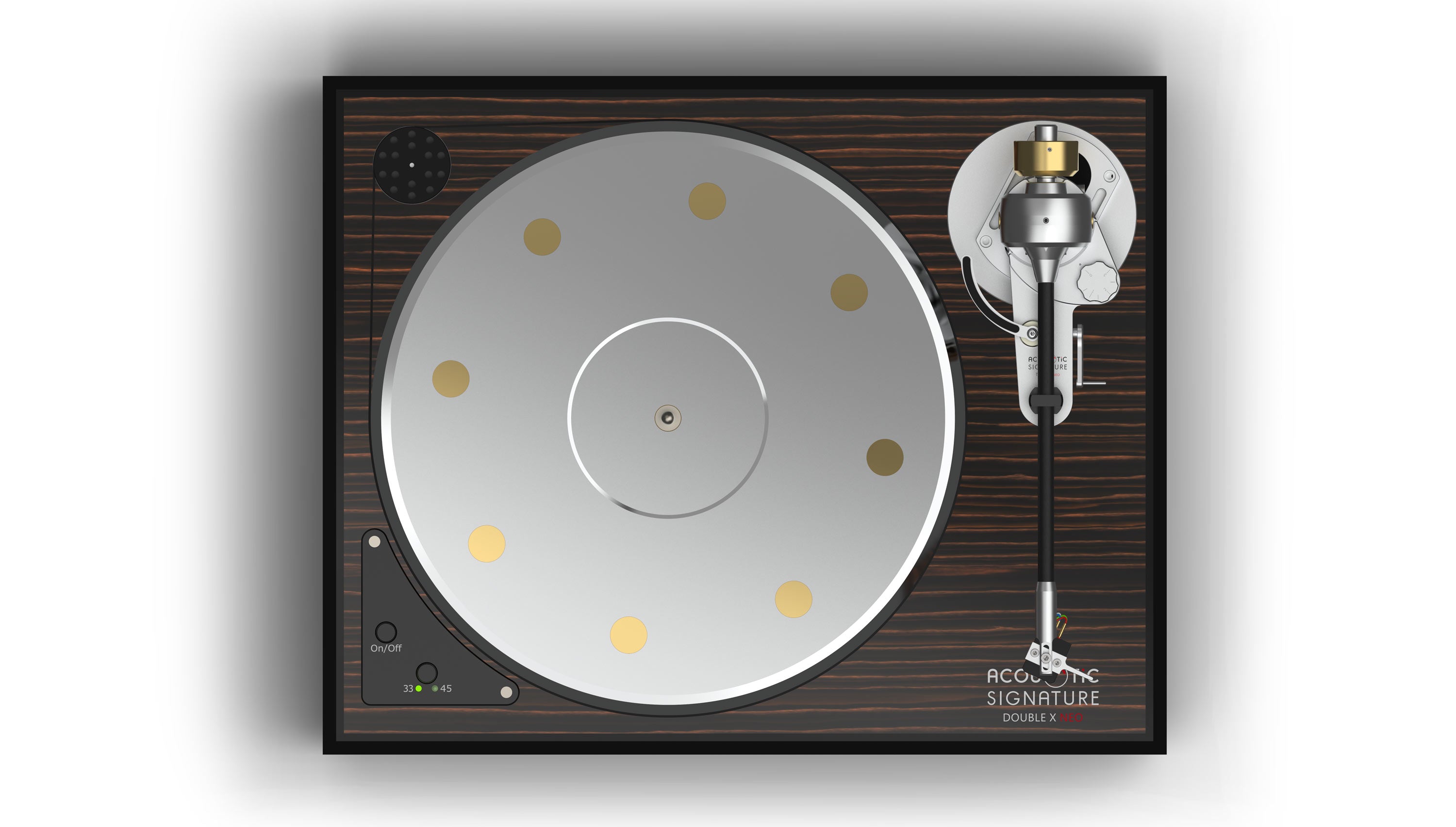 Acoustic Signature Double X NEO Turntable - High-End Vinyl Record Player for Audiophiles | Demo & Floor Sample Sale | Perfect for Home Audio Systems & Music Listening Rooms