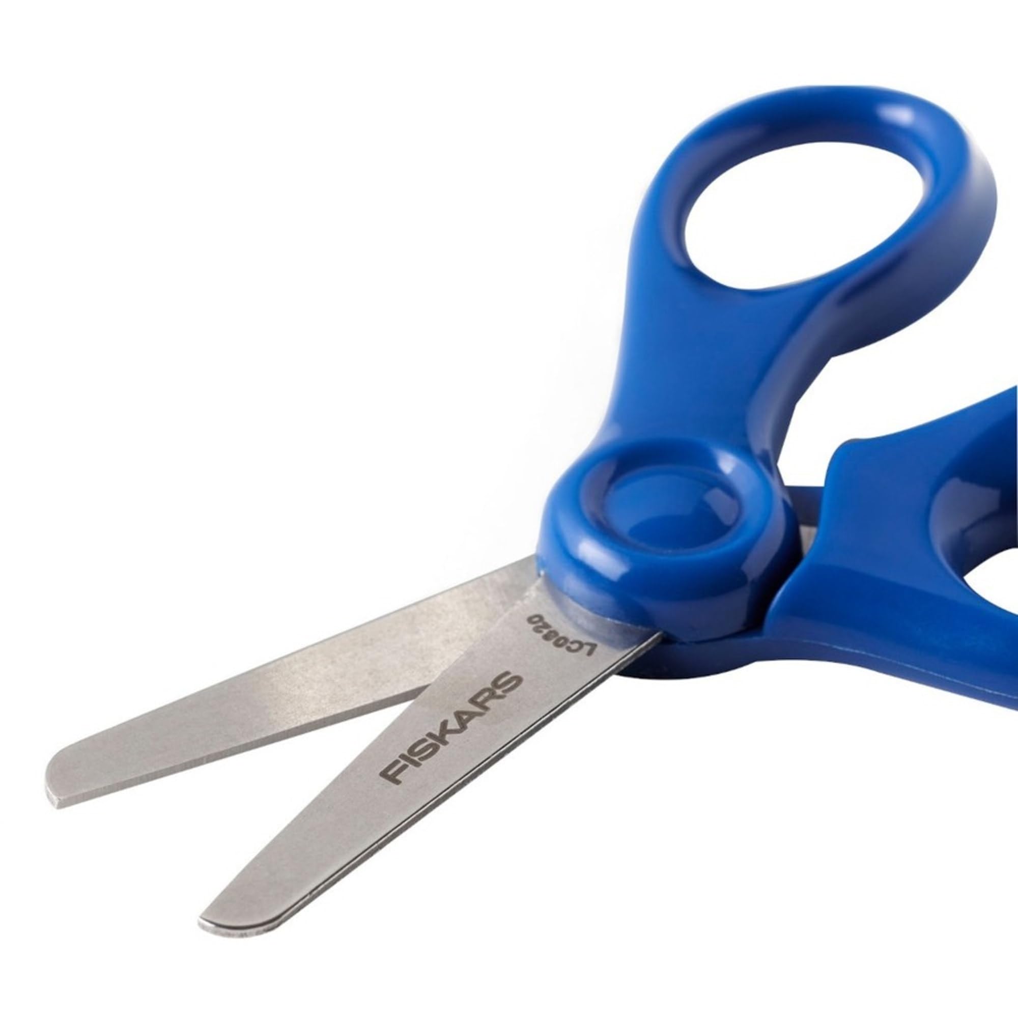 Fiskars 5 Inch Blunt-Tip Safety Scissors for Kids - Blue - Perfect for School, Arts & Crafts, and Classroom Projects