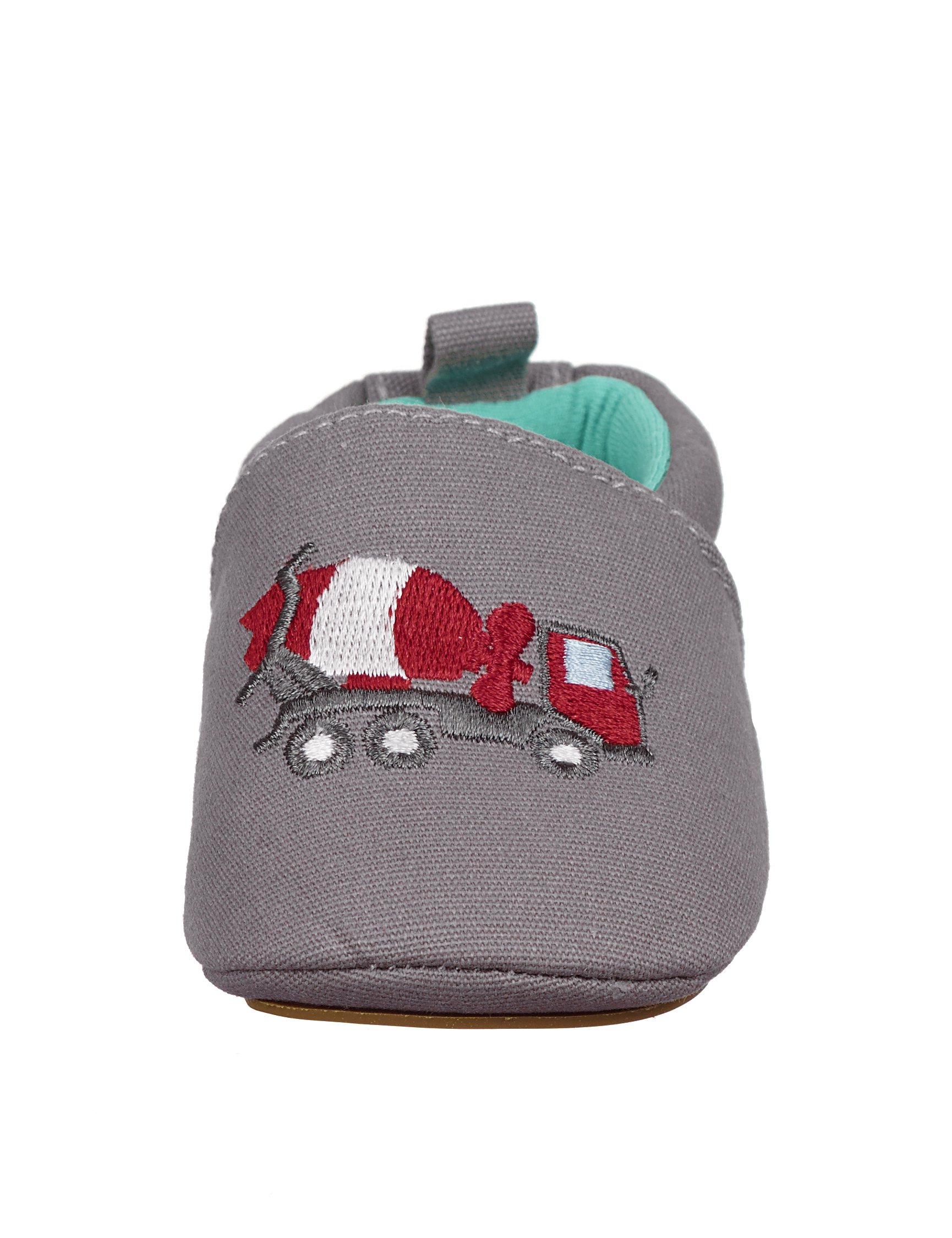 Baby Boys' Non-Slip Walking Slippers - Soft Sole First Walkers Shoes for Toddlers 12-24 Months - Perfect for Indoor Play & Early Steps Development