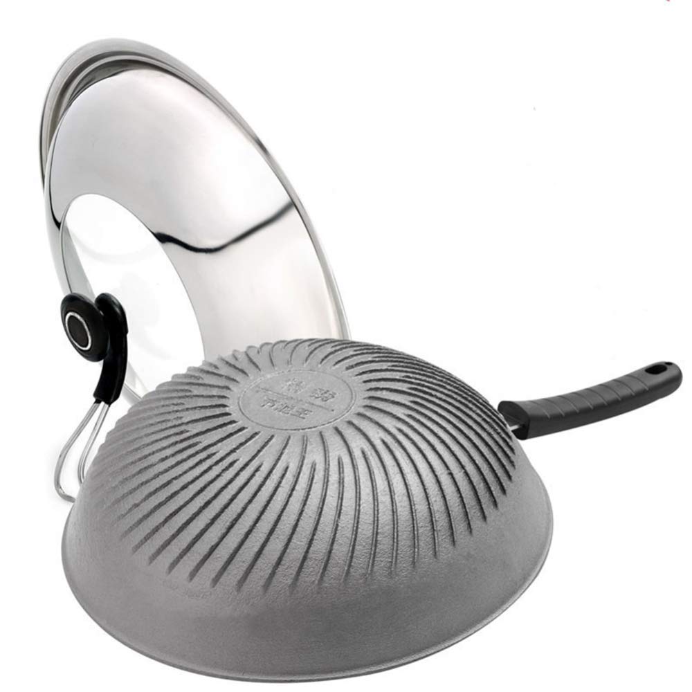 **34cm Non-Stick Saute Pan with Glass Lid – Multi-Function Wok & Frying Pan, Oven & Dishwasher Safe, Anti-Scalding Handle – Perfect for Stir-Fry, Sautéing & Baking**