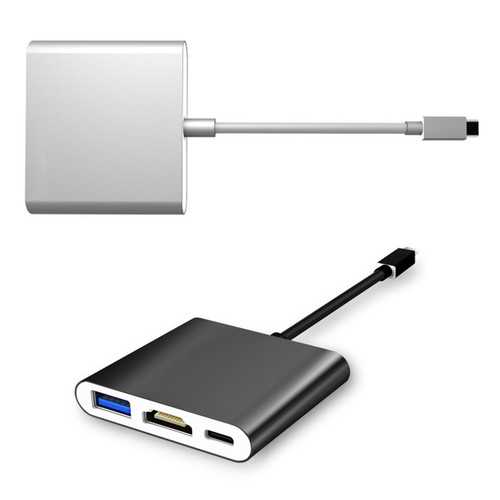 Coov SH350 Portable USB C Hub Dock for Nintendo Switch - 4K HDMI, 3 USB Ports, Ethernet Adapter - Perfect for Gaming, Streaming & Home Office Setup