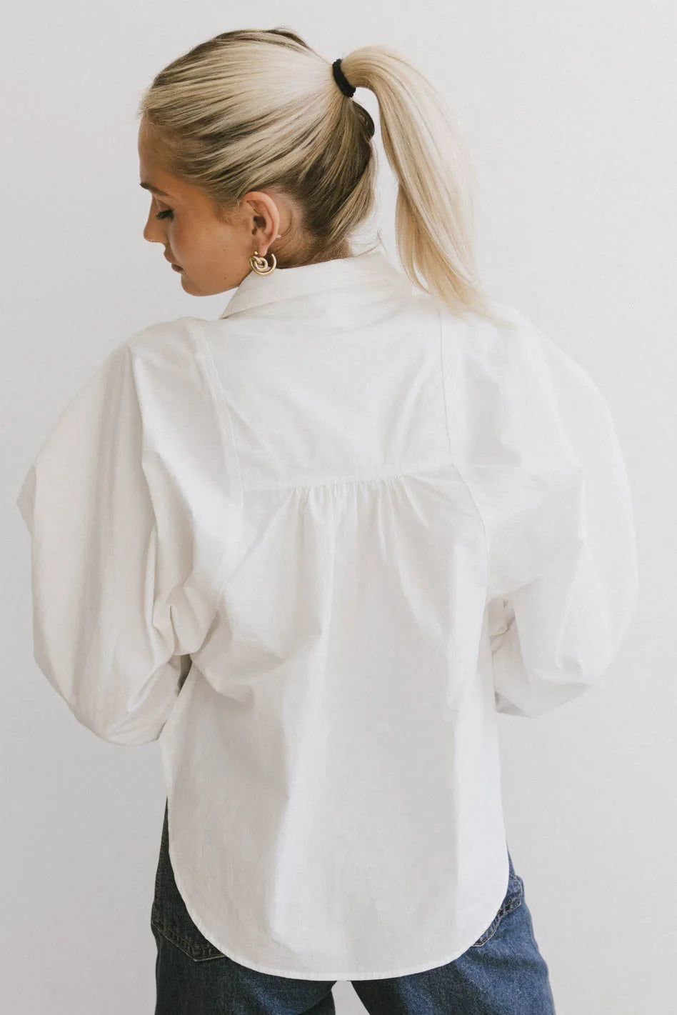 Leani Button Up Shirt for Women - Stylish & Comfortable Blouse - Final Sale - Perfect for Office, Casual Outfits & Layering