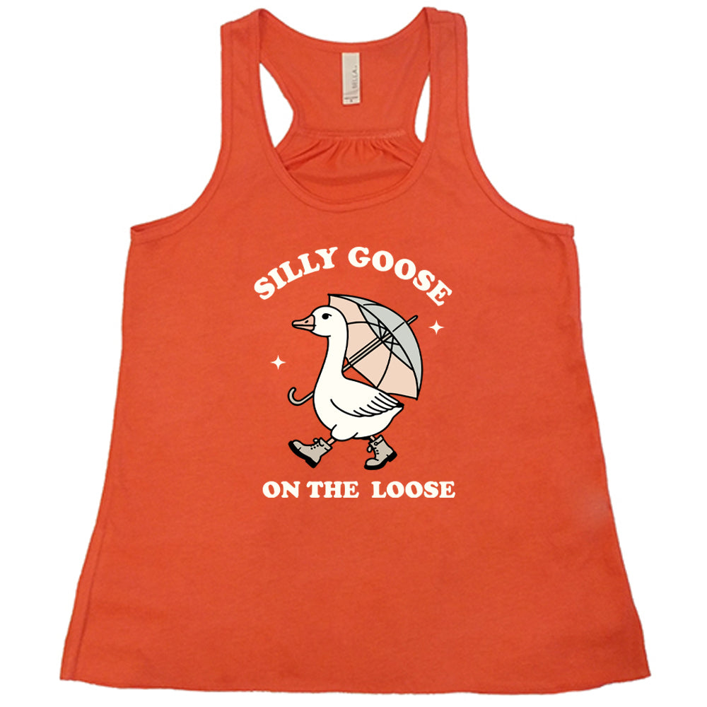 Funny Silly Goose On The Loose Graphic T-Shirt for Men & Women - Comfortable Cotton Tee for Casual Wear, Parties & Gag Gifts