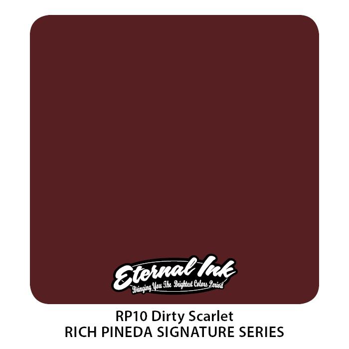 Rich Pineda Dirty Scarlet 1 oz - Premium Natural Hair Dye for Vibrant Color | Perfect for DIY Hair Coloring at Home & Salon Use