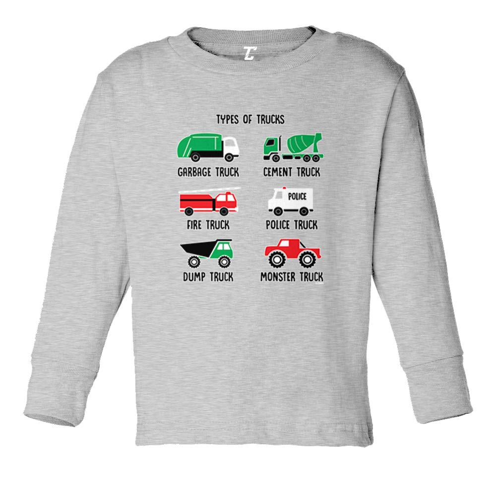 Garbage Monster Fire Truck Toddler T-Shirt - Soft Cotton Jersey Tee for Boys & Girls - Perfect for Playtime, Birthday Gifts & Firefighter Costumes