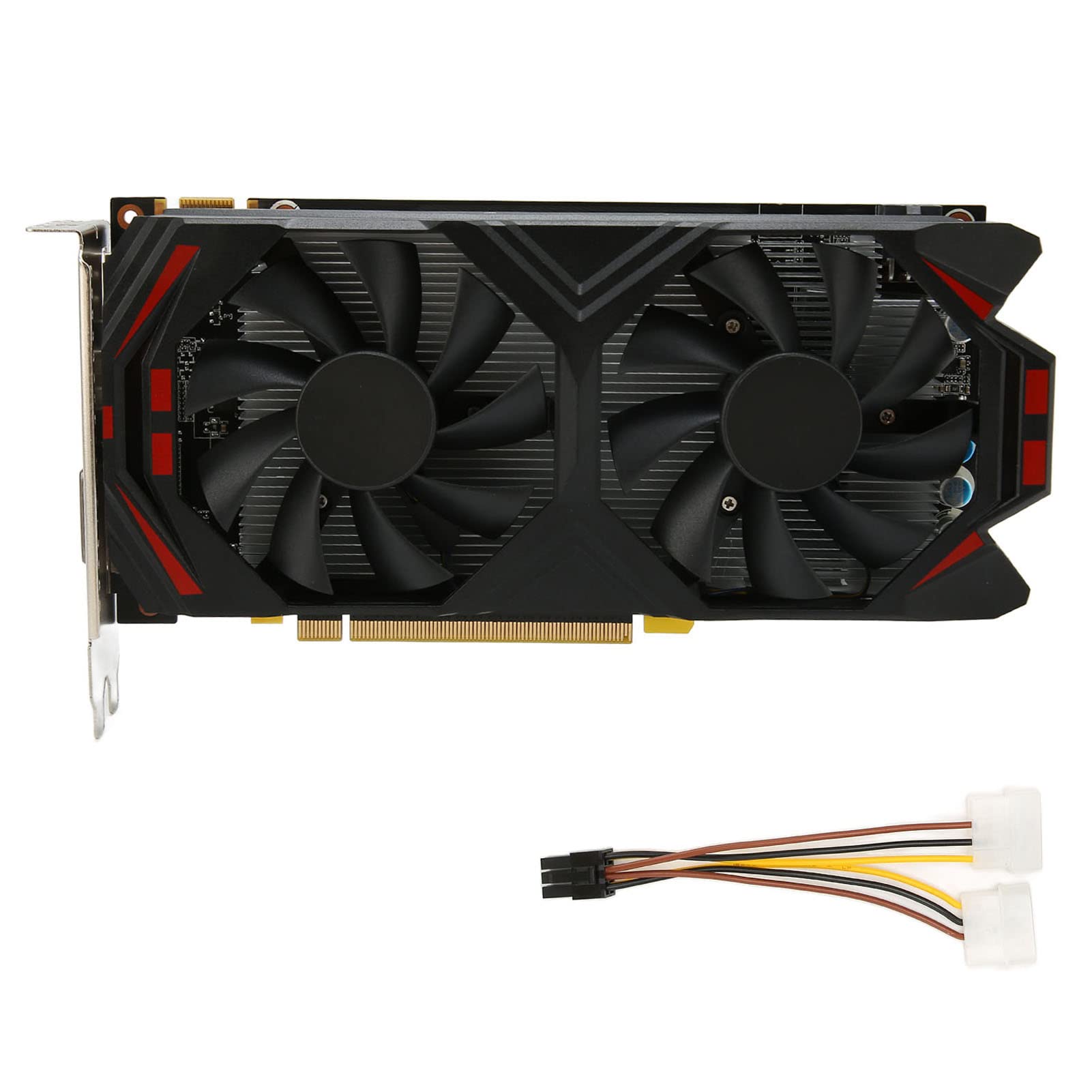 Luqeeg GTX 950 2GB GDDR5 128bit PCIe Graphics Card for PC Gaming - 4K Resolution, DirectX 12, DVI & Fan Cooling - Perfect for Esports, VR & High-Performance Gaming PCs