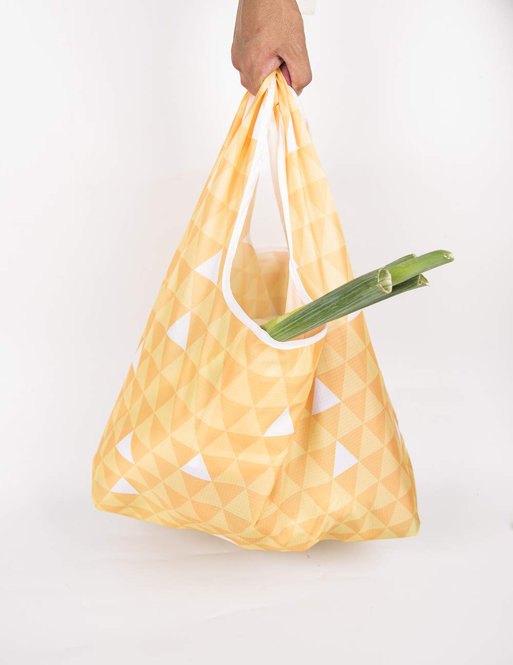 Maxer Japanese Anime Reusable Grocery Tote Bags - 3 Pack XL Eco-Friendly Shopping Bags (50LBS Capacity) for Groceries, Beach, Picnics & Daily Use