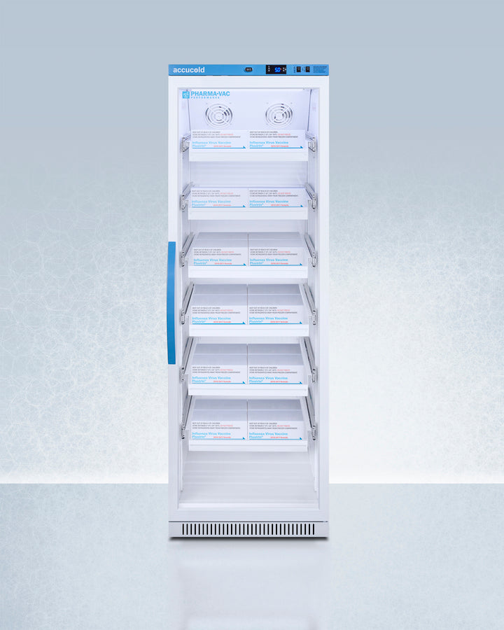 Accucold 15 Cu.Ft. Upright Vaccine Refrigerator with Removable Drawers - Medical Grade Storage for Vaccines, Pharmaceuticals & Lab Use - Perfect for Clinics, Hospitals & Research Facilities (Model ARG15PVDR)