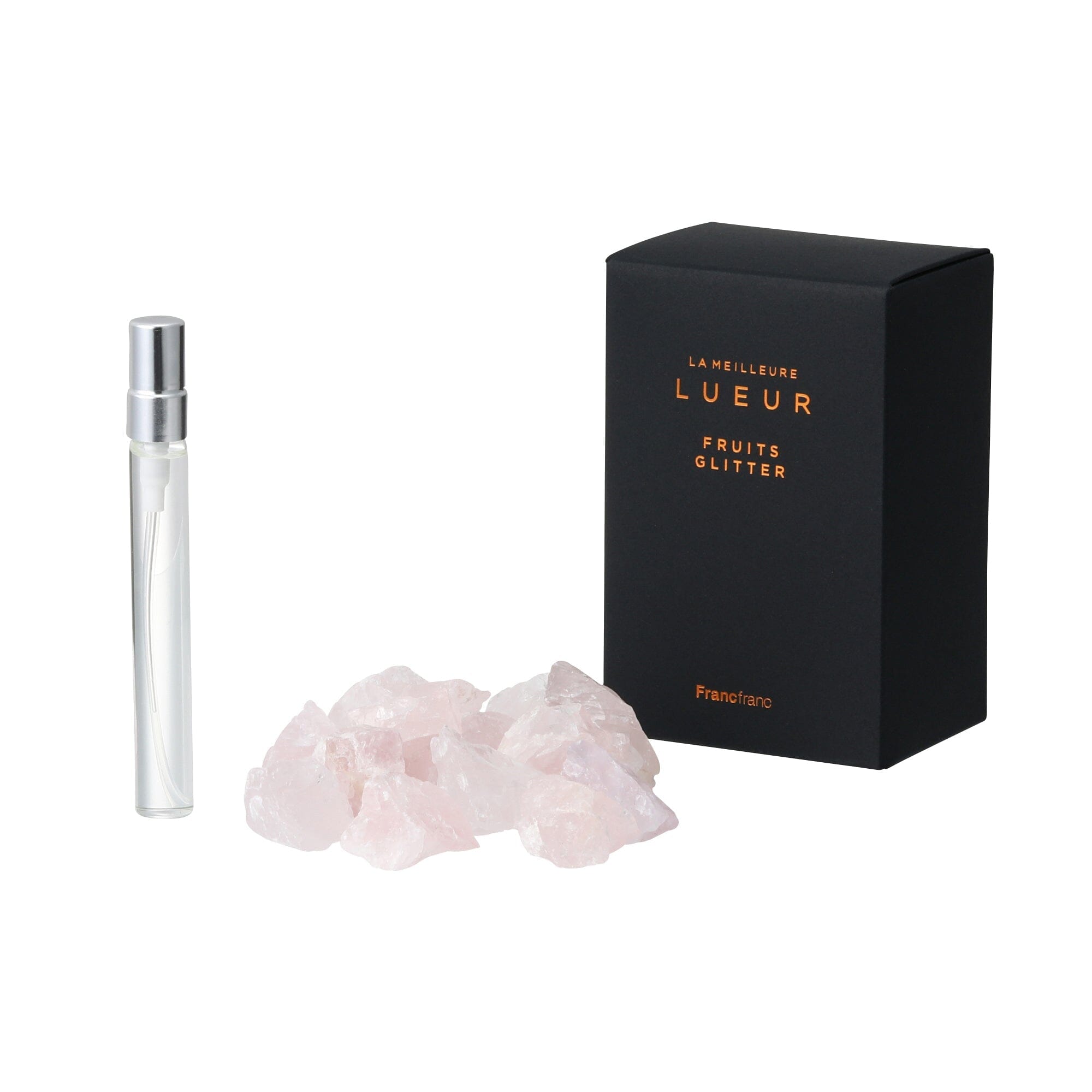 Lueur Stone Fragrance Refill - Pink Scented Oil for Home & Office | Aromatherapy Diffuser, Relaxation & Stress Relief