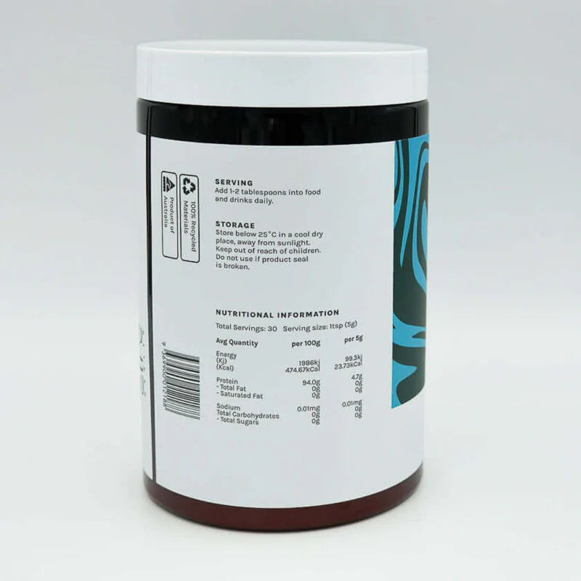 Premium Australian Wild-Caught Marine Collagen Peptides Powder - Supports Skin, Hair & Joint Health - Perfect for Smoothies, Coffee & Beauty Routines