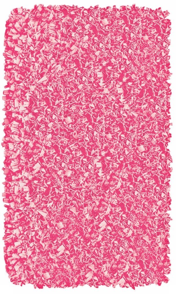 Fluffy Shaggy Bubble Gum Pink Area Rug 2.8'x4.8' - Soft Plush Living Room Carpet for Bedroom, Nursery & Dorm Decor - Machine Washable Non-Slip Rug for Cozy Home Comfort