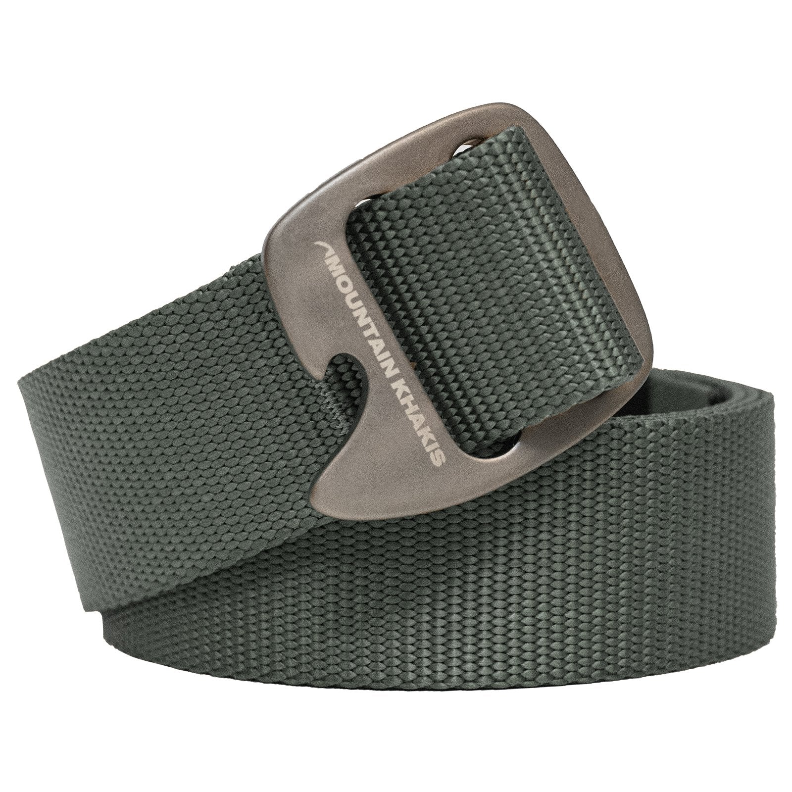 Durable Solid Webbing Belt for Men & Women - Heavy Duty Nylon Military Style Belt - Perfect for Outdoor, Work, Hiking & Everyday Use