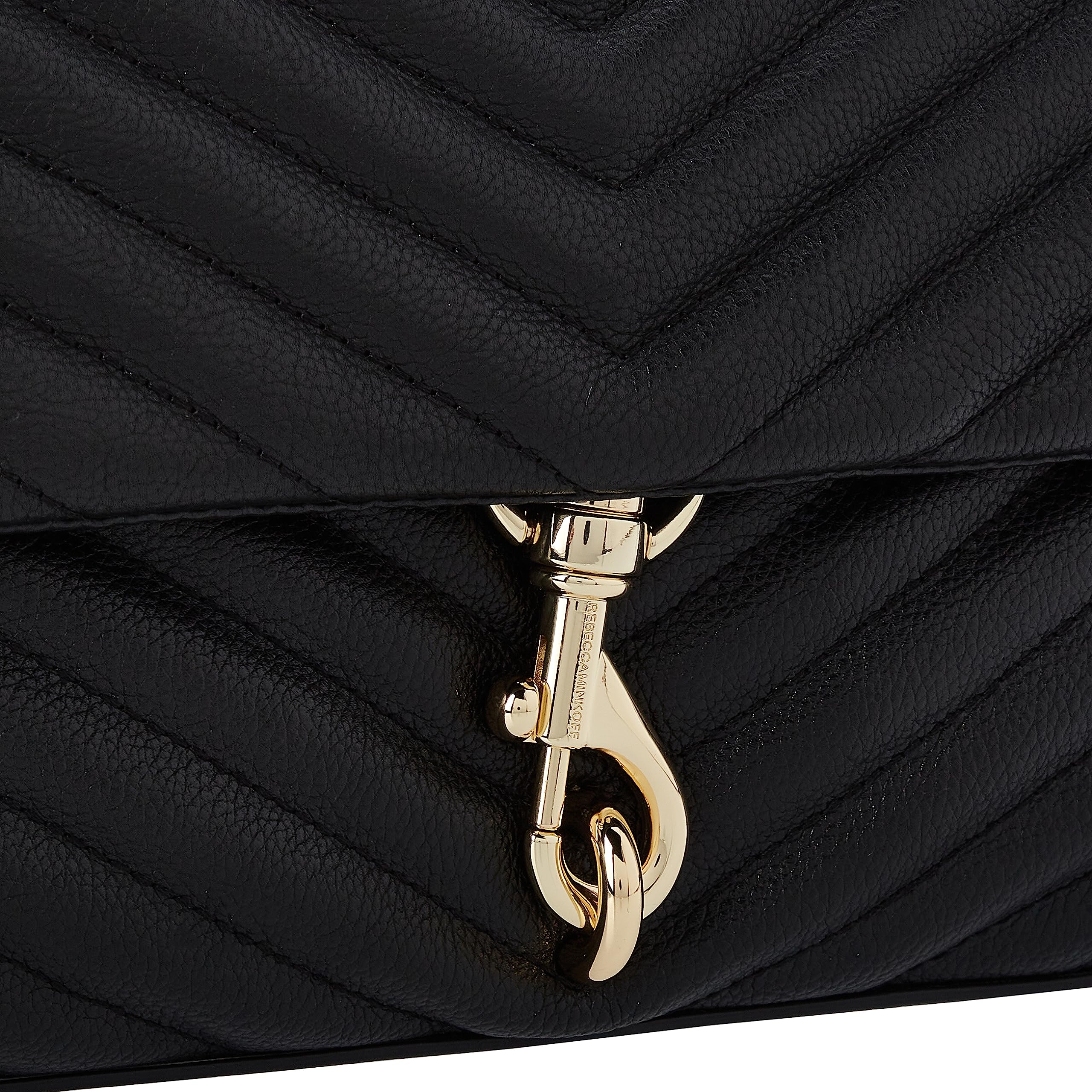 Rebecca Minkoff Edie Flap Crossbody Shoulder Bag - Stylish Leather Purse for Women, Perfect for Work, Travel & Everyday Use