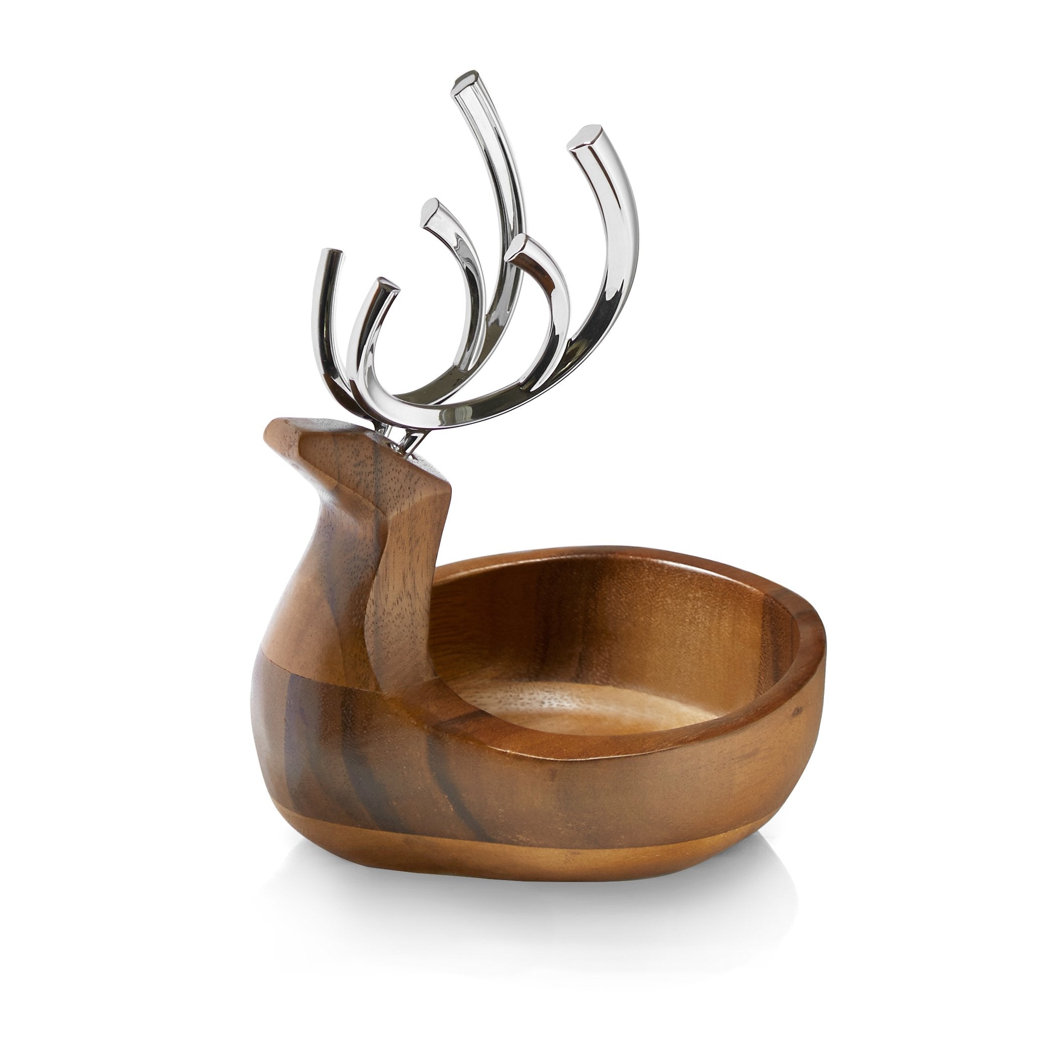Festive Reindeer Candy Dish for Christmas - Holiday Candy Bowl for Parties, Home Decor & Gift Giving