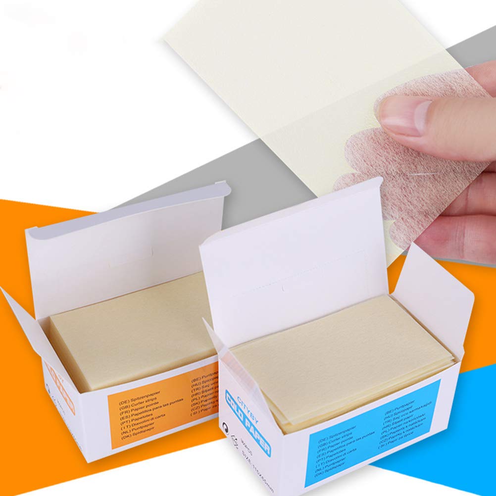 2 Boxes Professional Perm Paper Hairdressing Tools - Ultra Thin Cotton Paper Hair Crimping Rods for Salon & Home Use | Perfect for Perms, Curls & Hairstyling