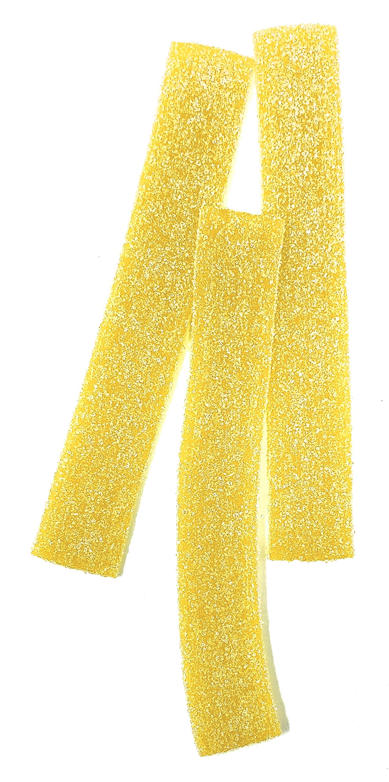 Sour Pineapple Candy Belts 10oz - Kosher & Halal Certified, Resealable Pack - Sweet & Tangy Licorice Snacks for Parties, Movie Nights & On-the-Go Treats