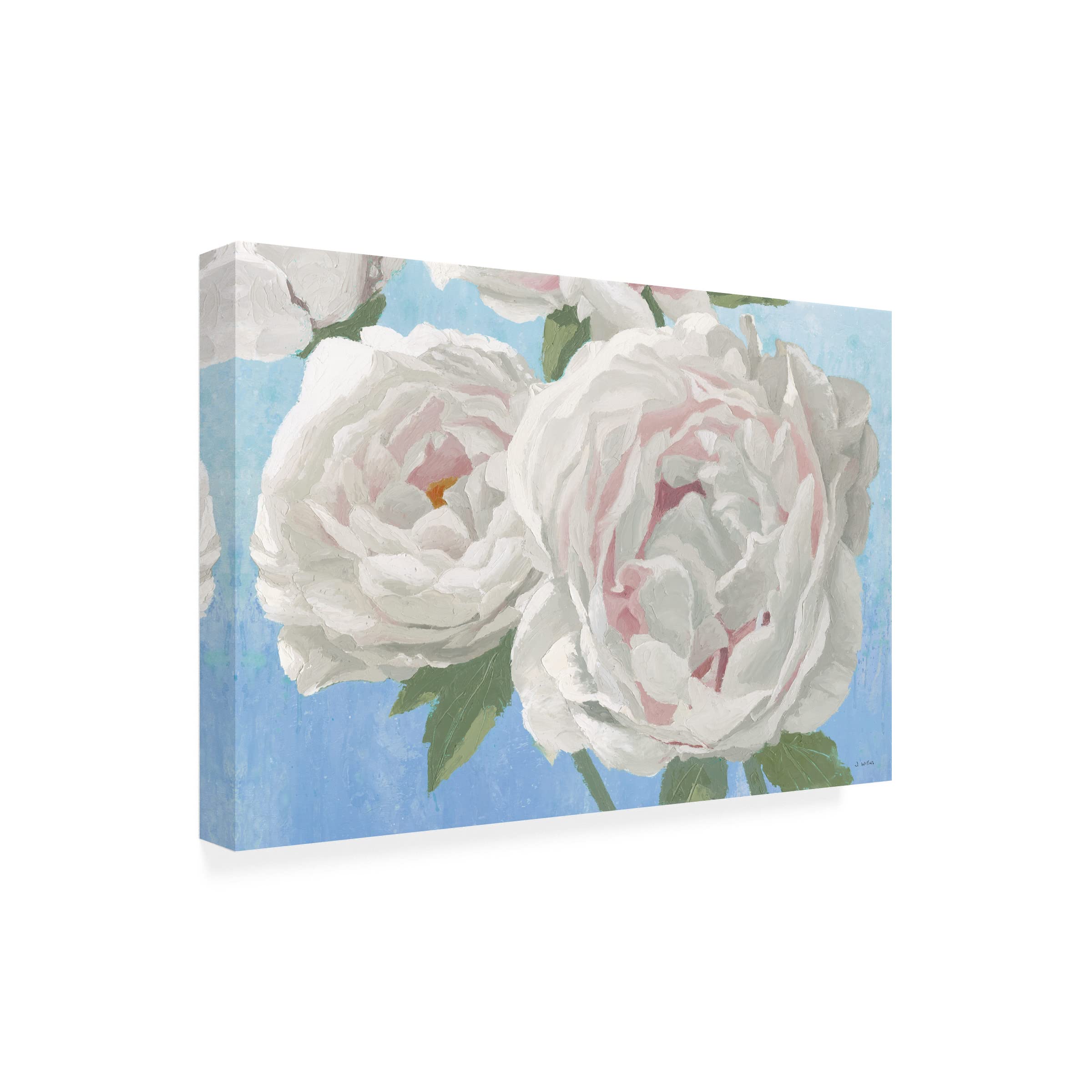 James Wiens 'Essence of June II' Canvas Wall Art Print - Modern Landscape Painting for Living Room, Bedroom & Office Decor