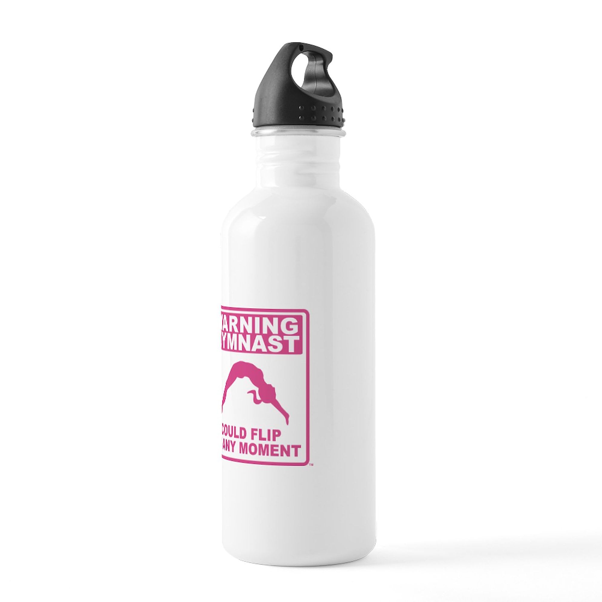 Stainless Steel Water Bottle 1.0L (34 oz) - Gymnast Design, Durable & Leak-Proof - Perfect for Gym, Sports & Outdoor Activities