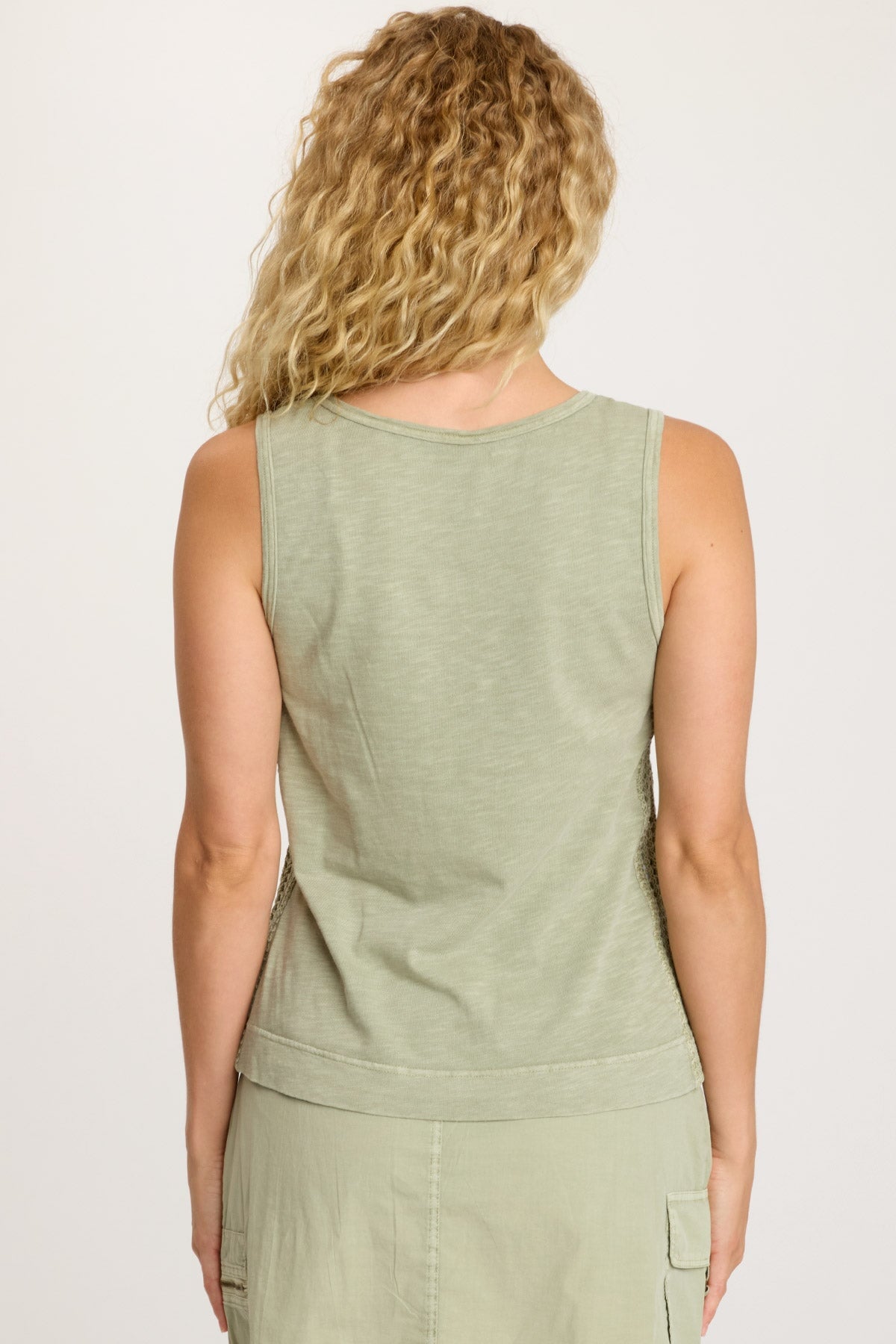 Gidget Tank Top - Lime Scented Pigment Infused Women's Fashion Tee for Casual Wear & Summer Outfits
