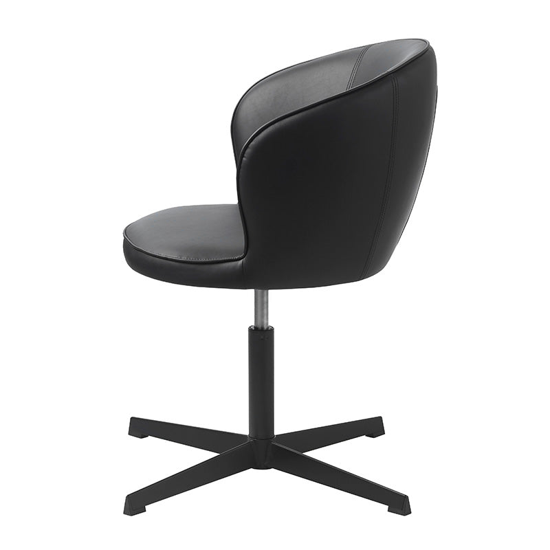 Ergonomic GAIN Office Chair - Black Mesh Computer Desk Chair with Adjustable Height & Lumbar Support for Home & Office Workspace
